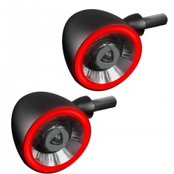 HINTERE MULTIFUNKTIONSANZEIGEN LED EU ZULASSUNG BULLET 1000 DF SCHWARZE CUSTOM MOTORRÄDER UND HARLEY