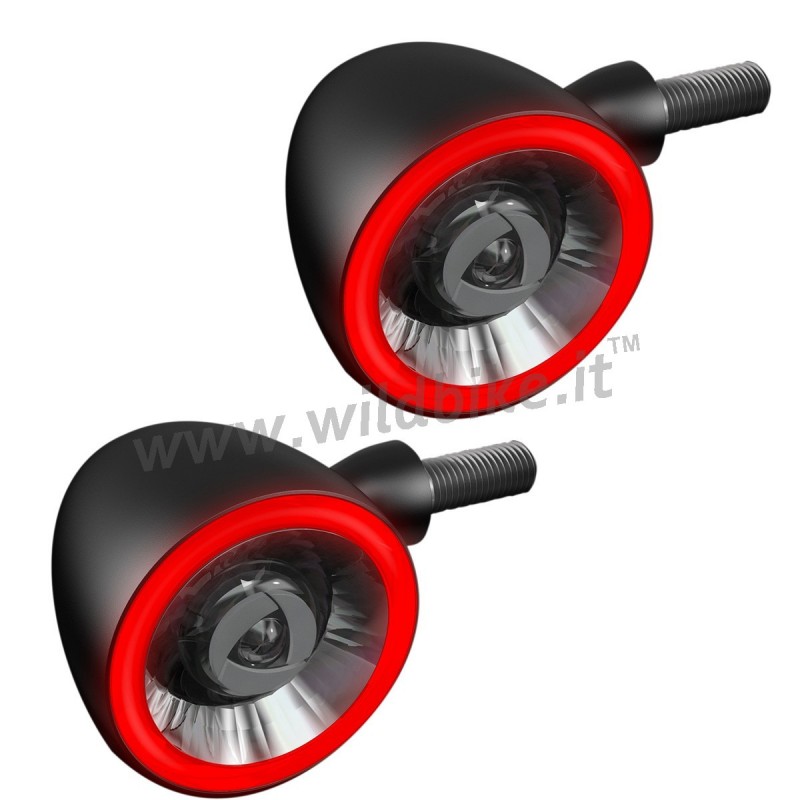 HINTERE MULTIFUNKTIONSANZEIGEN LED EU ZULASSUNG BULLET 1000 DF SCHWARZE CUSTOM MOTORRÄDER UND HARLEY