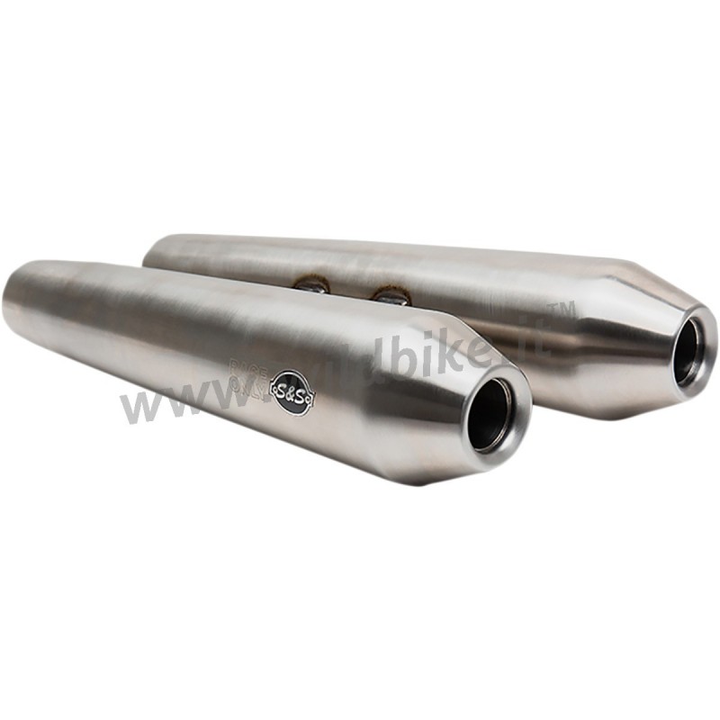 AUSPUFFANLAGEN SLIP-ON S&S INOX ROYAL ENFIELD 650 CONTINENTAL GT/INTERCEPTOR 19-23