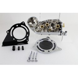 COPERCHIO CARTER PRIMARIA CAM E PIGNONE CROMATO HARLEY DAVIDSON XL SPORTSTER 04-20