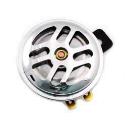 CLACSON CROMATO CROSS DE LUXE DA 116 DB PER MOTO E HARLEY DAVIDSON