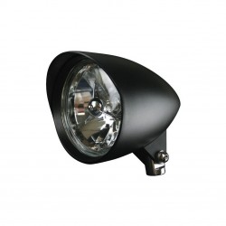 HEADLIGHT CONE STYLE  BLACK 5 3/4 " CUSTOM MOTORCYCLE AND HARLEY DAVIDSON
