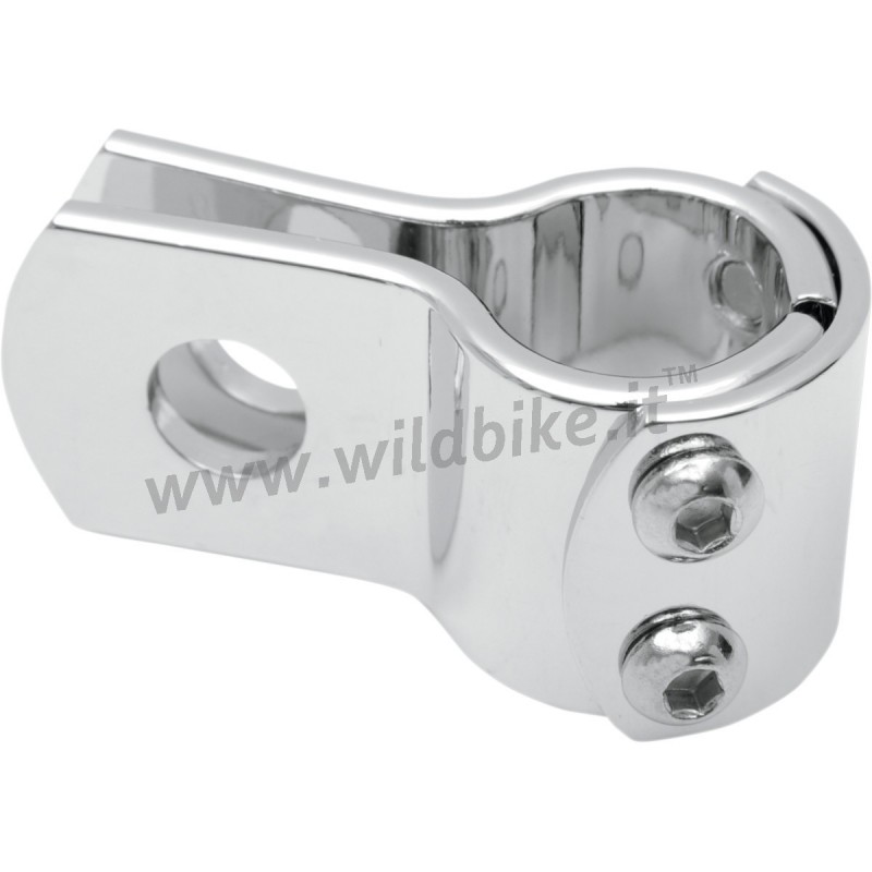 UNIVERSEL CHROME support pince 1 "pour les tuyaux et les cadres de vélo