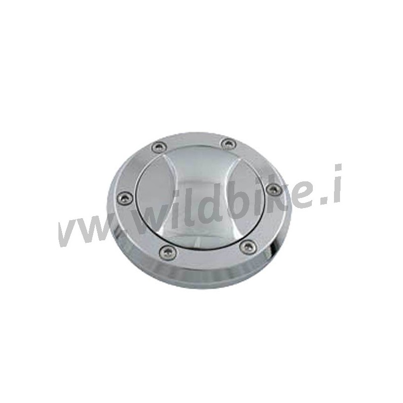 CHROME RETRO STYLE GAS CAPS HARLEY DAVIDSON XL SPORTSTER 1996-2022