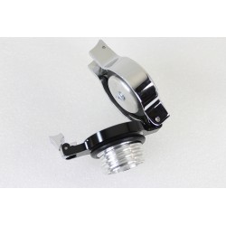 bouchon de réservoir FLIP-UP STYLE CHROME HARLEY DAVIDSON XL SPORTSTER 1996-2022
