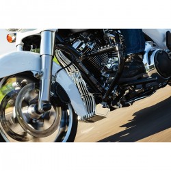 CHROME COOLANT PUMP COVER KURYAKYN HARLEY DAVIDSON TOURING M-EIGHT 17-21