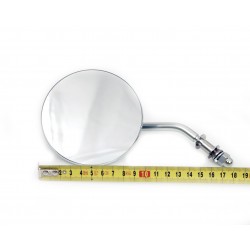 SET MIROIRS CUSTOM DIE-CAST CHROME 4" TIGE COURTE POUR HARLEY DAVIDSON