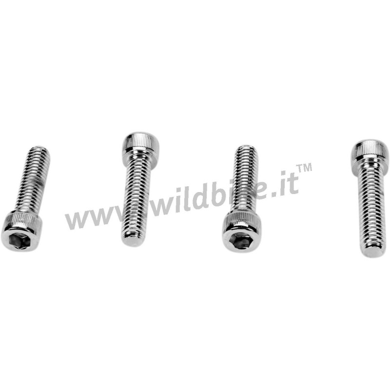 CHROMBOLZENSCHRAUBEN IM KIT FÜR LENKERKLAMMER HARLEY DAVIDSON XL SPORTSTER 92-20