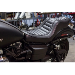 SITZ LEDER MIT GEL HOG KILLER FÜR HARLEY DAVIDSON FXD DYNA 06-17