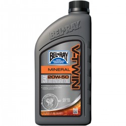 OLIO MOTORE BEL RAY 4 TEMPI MINERALE 20W50 1 LT. PER HARLEY DAVIDSON