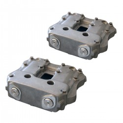 COPERCHI TESTATE BILANCIERI MOTORE XR-STYLE RAW HARLEY DAVIDSON XL SPORTSTER 04-20