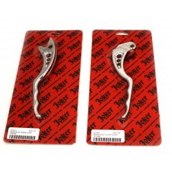 CLUTCH AND BRAKE LEVERS CHROME JOKER MACHINE FOR INDIAN SCOUT 15-20