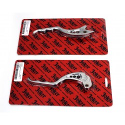 CLUTCH AND BRAKE LEVERS CHROME JOKER MACHINE FOR INDIAN SCOUT 15-20