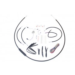 KIT COMPLET ÉTENDU CÂBLES GUIDON APE HANGER 12-14" HARLEY DAVIDSON XL SPORTSTER 14-20