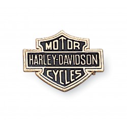 EMBLEM TELLER LOGO BAR & SHIELD GOLD OEM 91815-85 HARLEY DAVIDSON