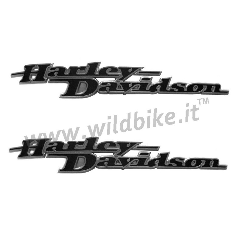 EMBLEMI LOGO HD LETTER PER SERBATOIO BENZINA HARLEY DAVIDSON