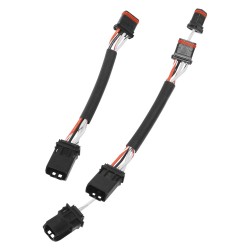 KIT CABLAGGIO ELETTRICO ESTESO CAN-BUS PLUG 'N PLAY + 8" PER HARLEY DAVIDSON DYNA SOFTAIL 11-17