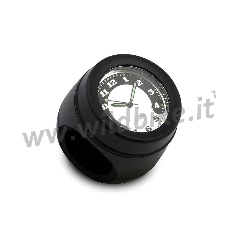 UHR LENKER MONTIERTE UNITECH H-M SCHWARZEN CUSTOM MOTORRAD UND HARLEY DAVIDSON