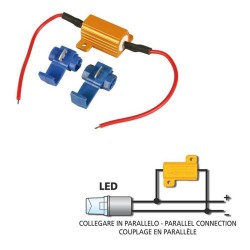 KIT DE CONVERSION LED LENTILLE CLIGNOTANT FUMÉE HARLEY DAVIDSON FXD DYNA 01-17
