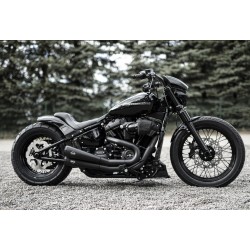 WINDSCHUTZSCHEIBE FAIRING TECHNO SCHWARZEN HARLEY DAVIDSON SOFTAIL FXBB STREET BOB 2018-25