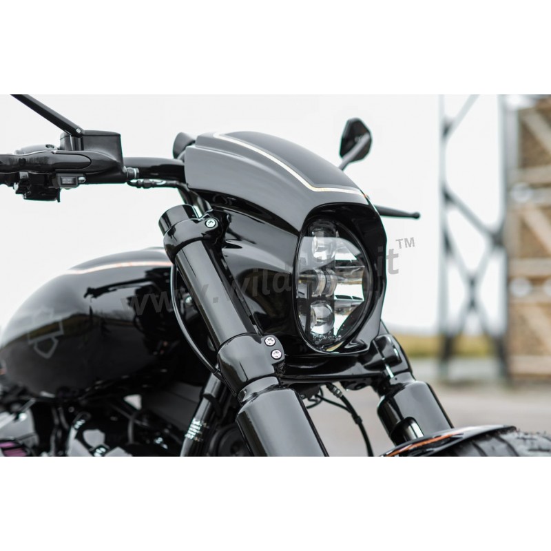 PARE-BRISE FAIRING TECHNO NOIR HARLEY DAVIDSON SOFTAIL FXBR BREAKOUT 2018-25