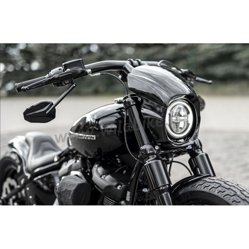 Front Headlight Fairing Windshield & Bracket Fit For Harley Low Rider ST 2022
