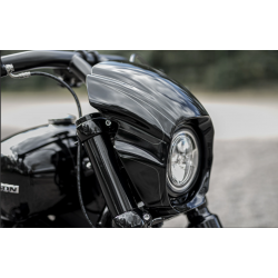 PARABREZZA CUPOLINO TECHNO NERO HARLEY DAVIDSON SOFTAIL FXLR LOW RIDER 2018-25