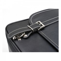 BORSA LATERALE IN PELLE 9LT PER MOTO CUSTOM E HARLEY DAVIDSON