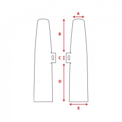 COPERTURE FODERI CROMATI FORCELLA 39 MM HARLEY DAVIDSON XL SPORTSTER 04-20