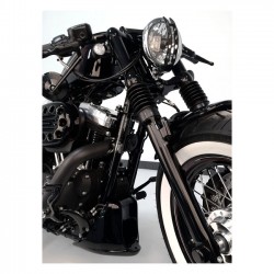BOUT DE SPOILER BOBBER NOIR BRILLANT POUR HARLEY DAVIDSON SOFTAIL 18-21
