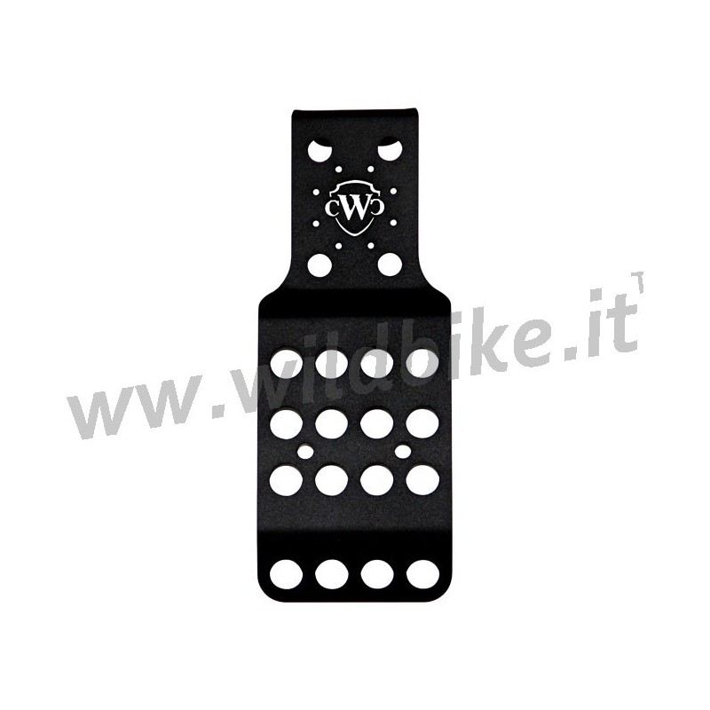 COUVERTURE DE PARE-CHOCS OLD SCHOOL NOIR BRILLANT HARLEY DAVIDSON XL SPORTSTER 04-20