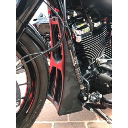 PUNTALE PROTEZIONE BUG SPOILER VERNICIABILE PER HARLEY DAVIDSON TOURING 17-21