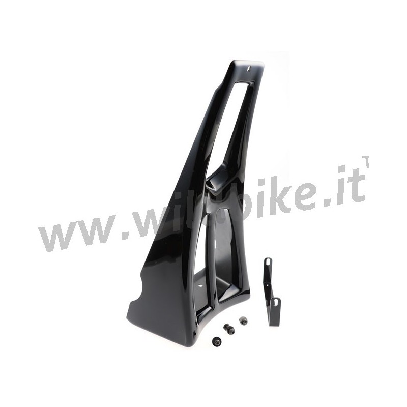 GLOSS BLACK BUG SPOILER TIP PROTECTION FOR HARLEY DAVIDSON TOURING 17-21