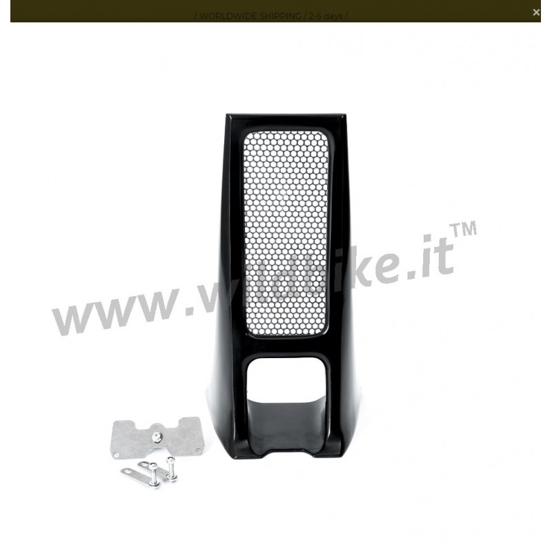 CAPUCHON DE PROTECTION RADIATEUR AGGRESSOR POUR HARLEY DAVIDSON SOFTAIL 2018-2024