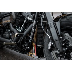 CAPUCHON DE PROTECTION RADIATEUR AGGRESSOR HARLEY DAVIDSON SOFTAIL 2018-2024