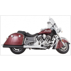 SCARICHI MARMITTE TAB PERFORMANCE SLIP-ON 4" B.A.M. NERI INDIAN TOURING CRUISER 2014-2026