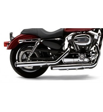 SCARICHI COBRA SLIP ON 3" CHROME PER HARLEY XL SPORTSTER '04-'12