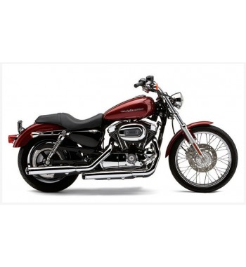 SCARICHI COBRA SLIP ON 3" CHROME PER HARLEY XL SPORTSTER '04-'12
