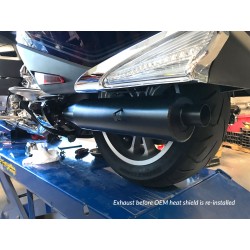 SCARICHI MARMITTE SLIP-ON TBR COMP-S NERI HONDA GL1800 GOLDWING/F6B 18-21