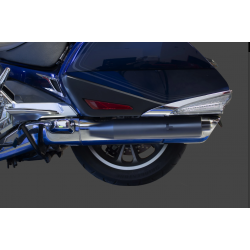 AUSPUFFANLAGEN SLIP-ON TBR COMP-S SCHWARZEN HONDA GL1800 GOLDWING/F6B 18-21