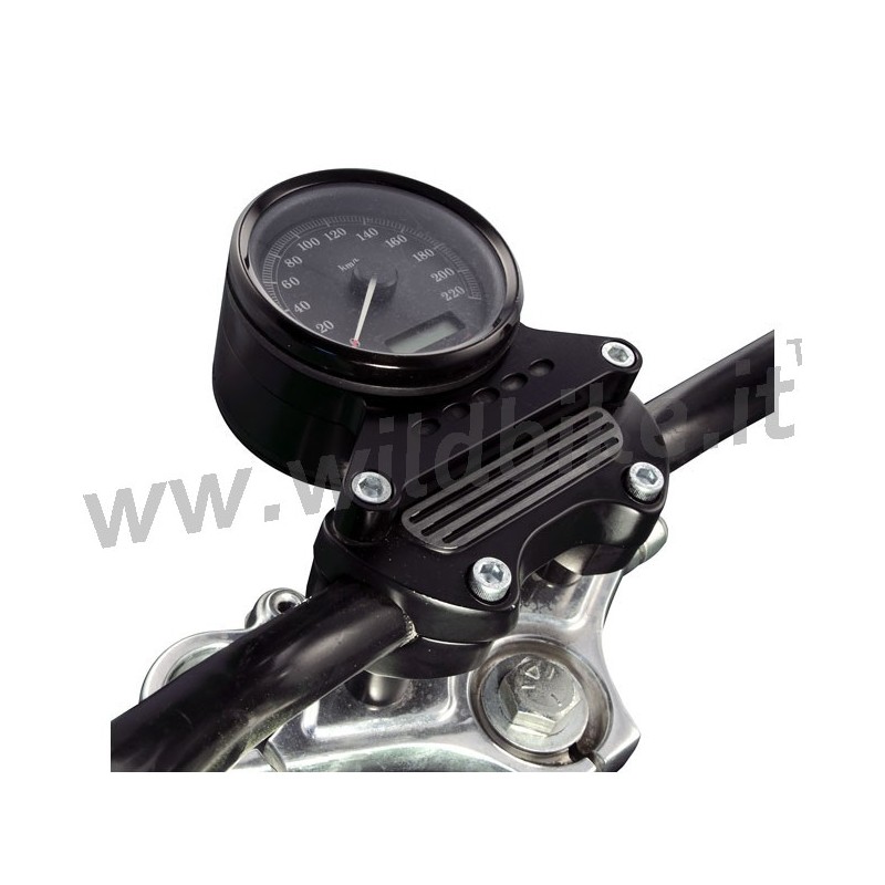 BLACK TOP BRACKET KIT SPEEDOMETER HARLEY DAVIDSON XL SPORTSTER 07-20
