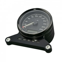 KIT DE SUPPORT SUPÉRIEUR NOIR INDICATEUR DE VITESSE HARLEY DAVIDSON XL SPORTSTER 07-20