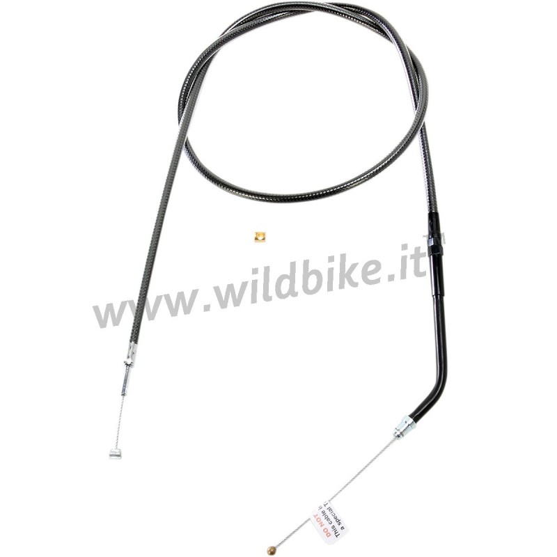 CAVO GAS ACCELLERATORE MAGNUM IN ACCIAIO NERO 96 CM HARLEY DAVIDSON XL SPORTSTER 07-20