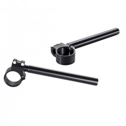 CLIP-ON RACING KIT Ø 35MM BLACK HANDLEBAR 22 MM KIT CAFE RACER HARLEY DAVIDSON