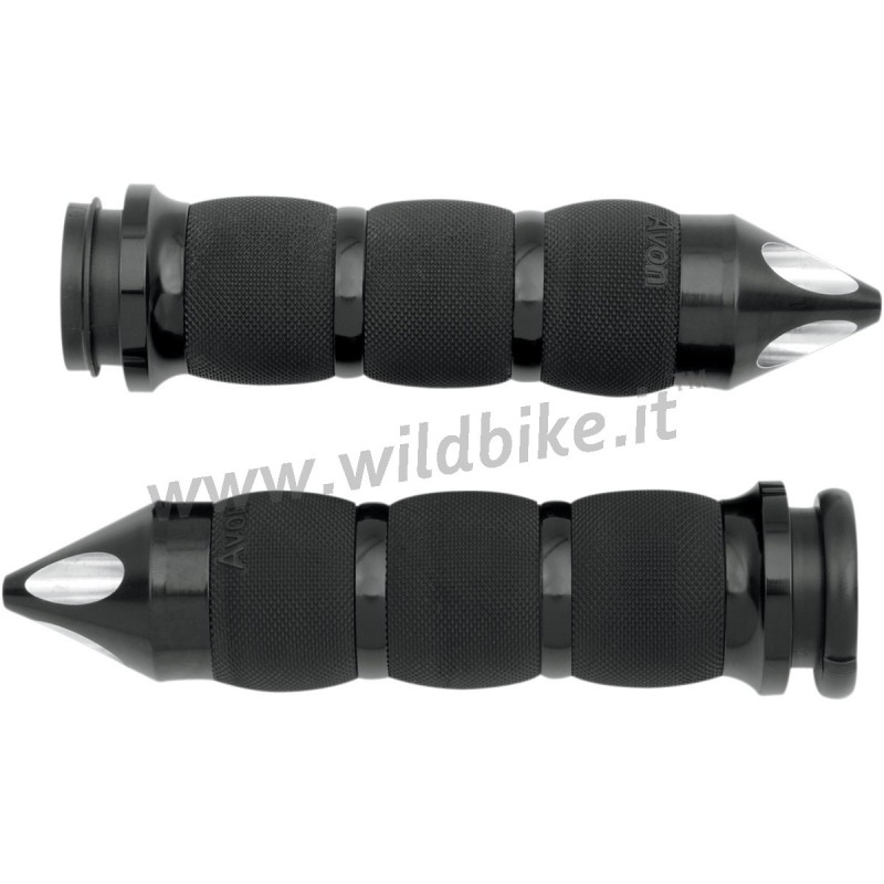 GRIFFE AVON LUFTKISSEN SCHWARZE SPIKE HARLEY DAVIDSON SOFTAIL M-EIGHT 18-21
