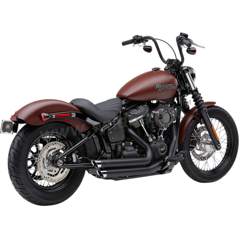 SCARICHI COBRA SPEEDSTER 2IN2 SLASHDOWN NERI HARLEY DAVIDSON FXBB/FLSL SOFTAIL M-EIGHT 18-21
