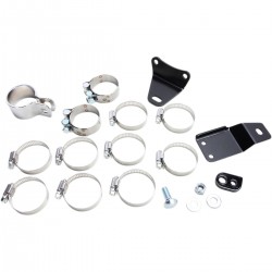 SISTEMA COLLETTORI DOPPI COBRA POWERPORT NERI SCARICHI HARLEY DAVIDSON FLH/FLT TOURING 95-16