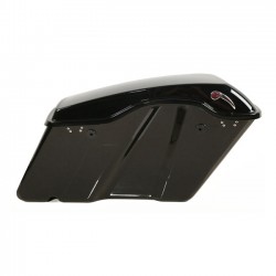 BLACK OEM-STYLE HARD SADDLEBAGS HARLEY DAVIDSON FLH FLT TOURING 2014-24