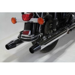 SCARICHI MARMITTE WYATT GATLING® SLIP-ON 4" TAPERED GUN HARLEY DAVIDSON FLH/FLT TOURING 95-16