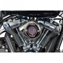 CHROME AIR CLEANER S&S STINGER™ HARLEY DAVIDSON SOFTAIL 2018-2024